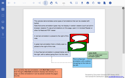 Add PDF Annotations in .NET Server-Side Applications